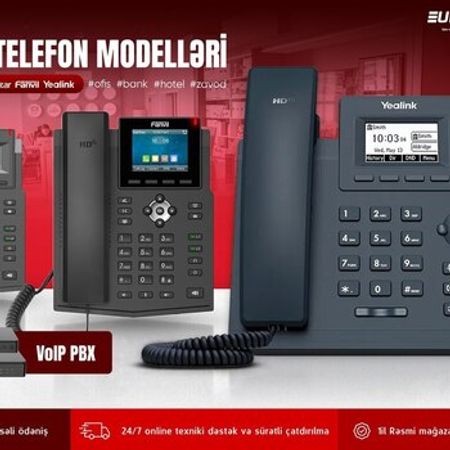 İP telefonlar – Şəbəkə avadanlıqları – ucuztap.az