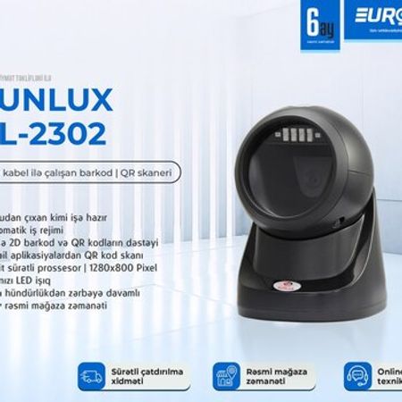 Barkod və QR kod skaneri "Sunlux XL-2302"