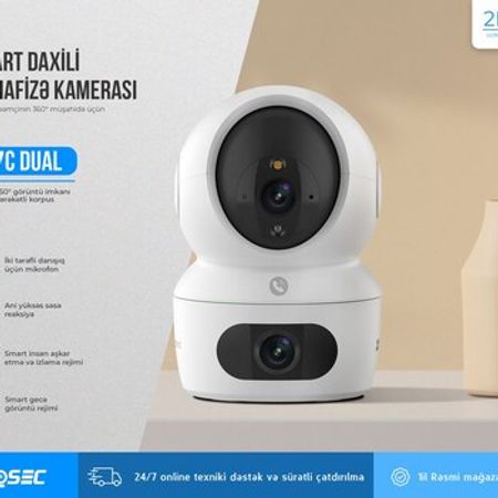 Masaüstü portativ müşahidə kamerası "Ezviz H7C Dual 2K"