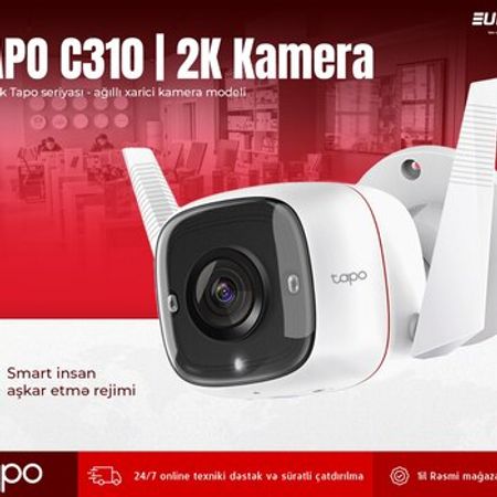 Tapo C310 EU Outdoor Security Wi-Fi Camera