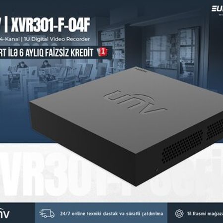 UNV Videoqeydiyyatçı "XVR301-04F"