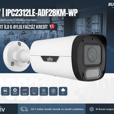 UNV xarici kamera "IPC2312LE-ADF28KM-WP"