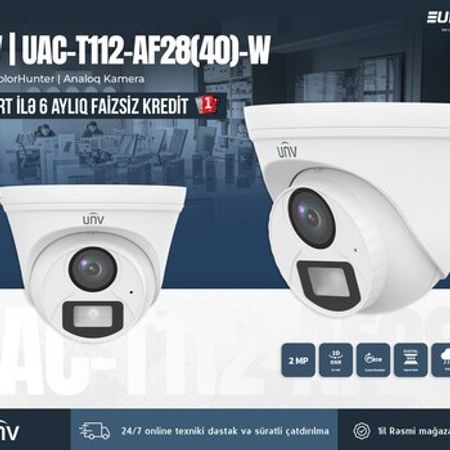 UNV daxili kamera UAC-T112-AF28-W 2MP