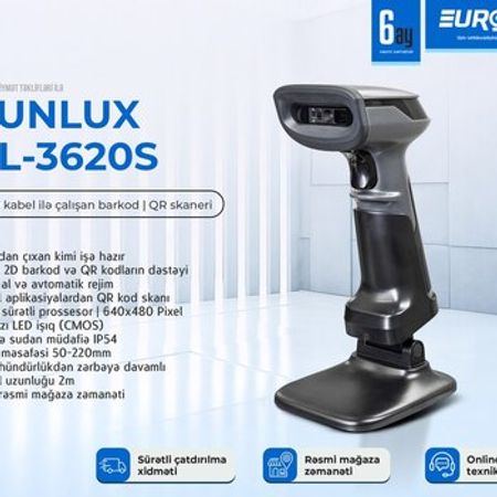 Barkod və QR kod skaneri "Sunlux XL-3620S"