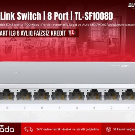 TP-Link Switch "TL-SF1008D"