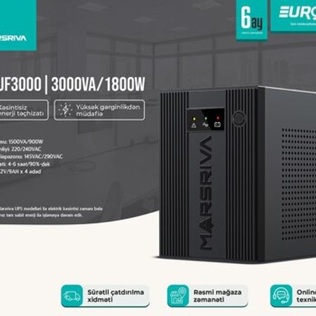 UPS "MR-UF3000 3000VA/1800W"
