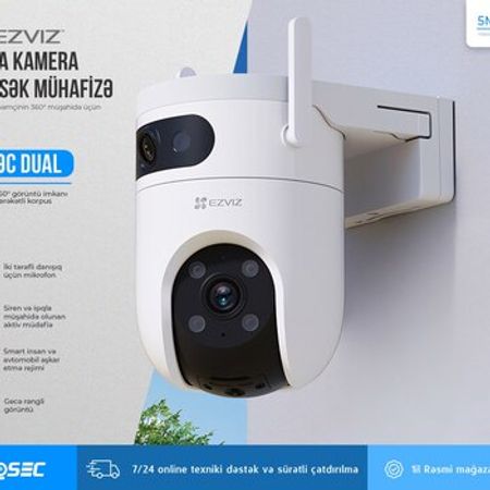 Təhlükəsizlik kamerası "Ezviz H9c 5MP+5MP"
