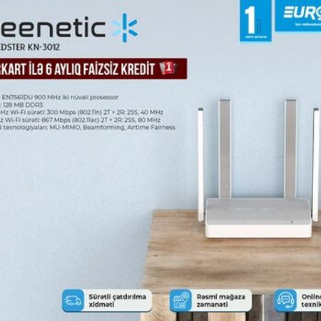 Wi-Fi-router KEENETIC SPEEDSTER KN-3012