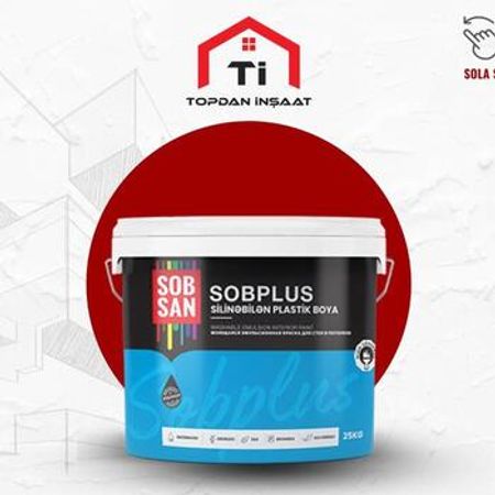 Sobplus silinəbilən plastik boya – Təmir və tikinti – ucuztap.az