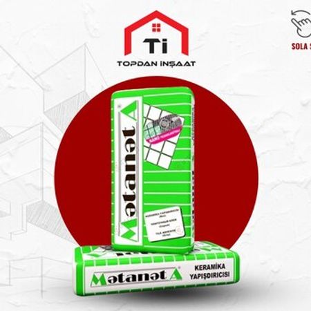 Keramika yapışdırıcısı "Mətanət A"