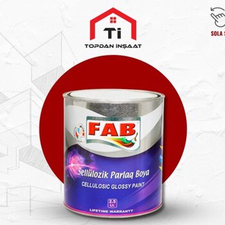 Fab parlaq boya – Lak-boya materialları – ucuztap.az