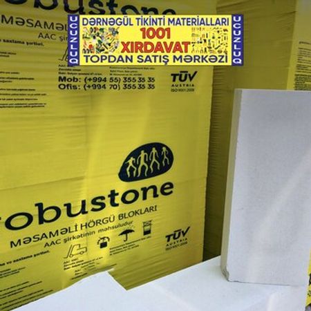 Gobustone məsaməli hörgü daşları – Digər – ucuztap.az