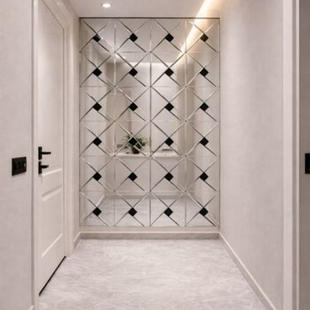 Dekorativ güzgü mozaika 101, 30x30 sm