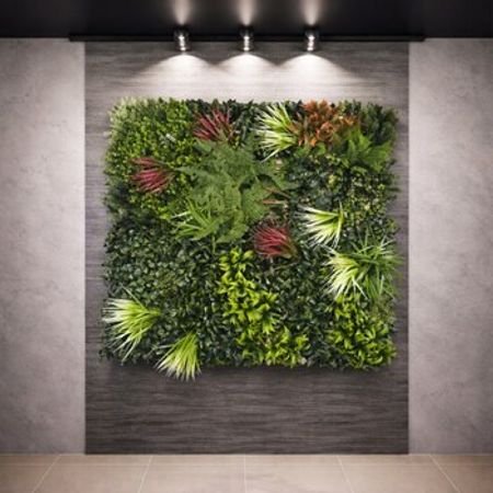 Süni yaşıllıq divar paneli 626s, plastik, 100x100 sm