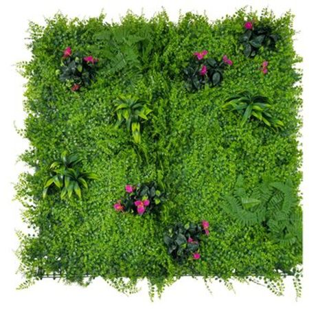 Süni yaşıllıq divar paneli 625s, plastik, 100x100 sm