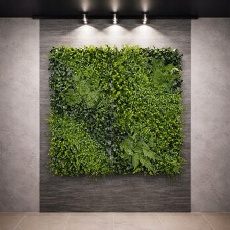 Süni yaşıllıq divar paneli 623s, plastik, 100x100 sm