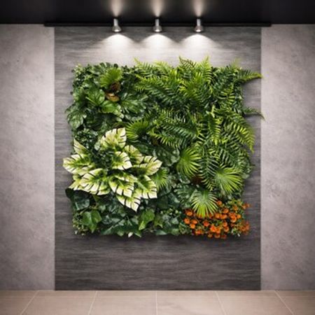 Süni yaşıllıq divar paneli