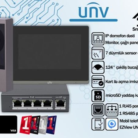 Domofon UNV – Təhlükəsizlik avadanlığı – ucuztap.az