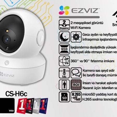 Ezviz CS-H6c Pro – Təhlükəsizlik avadanlığı – ucuztap.az