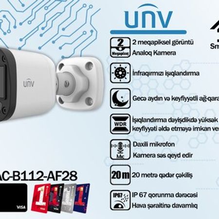 UNV müşahidə kameraları – Təhlükəsizlik avadanlığı – ucuztap.az