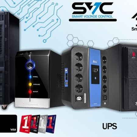 SVC UPS 700VA, 1000VA, 1500VA, 2000VA – Kompüter aksesuarları – ucuztap.az