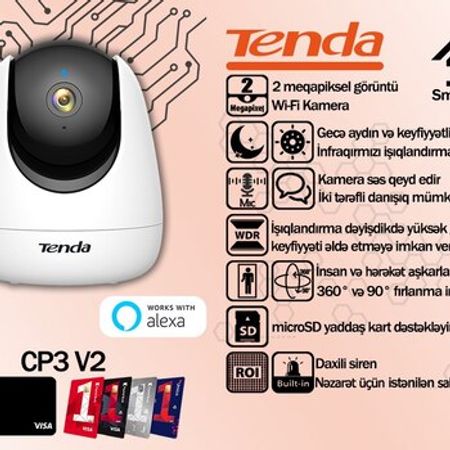 "Tenda"  Wi-Fi kameraları