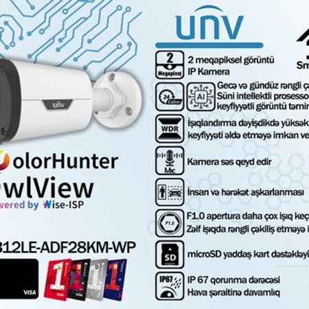 "Uniview" Owlview IP kamera