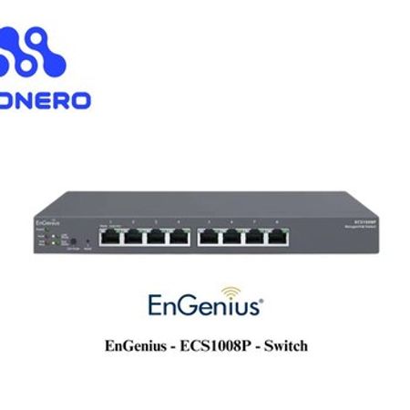 EnGenius - ECS1008P - Switch