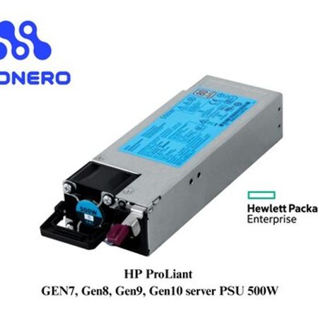HP ProLiant GEN7, Gen8, Gen9, Gen10 server PSU 500W – Şəbəkə avadanlıqları – ucuztap.az