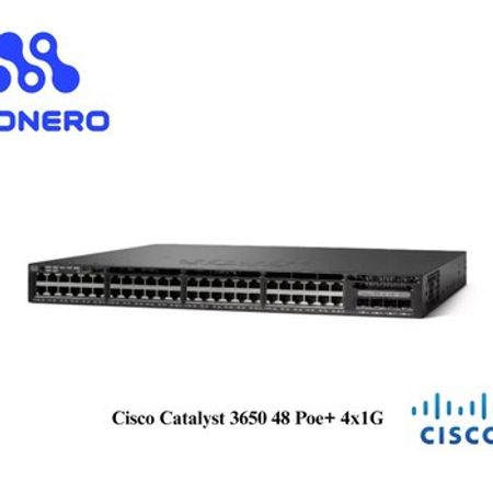 Cisco Catalyst 3650 48 Poe+ 4x1G - Switch