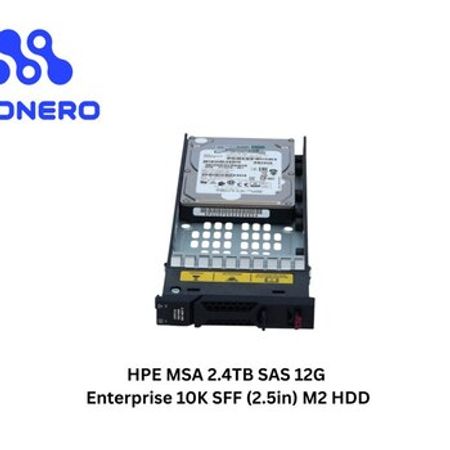 HPE MSA 2.4TB SAS 12G Enterprise 10K SFF (2.5in) M2 HDD