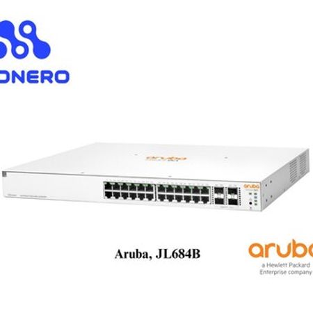 Kommutator "Aruba, JL684B. IOn 1930 24G 4SFP+ PoE 370W Sw Smart/Cloud Managed Switch L2/L3"