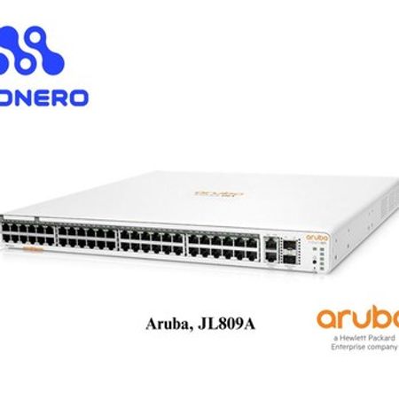 Aruba, JL809A Instant On 1960 48G 40p Class4 8pClass6 PoE 2XGT 2SFP+ 600W Switch Smart