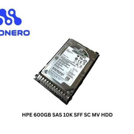HPE 600GB SAS 10K SFF SC MV HDD