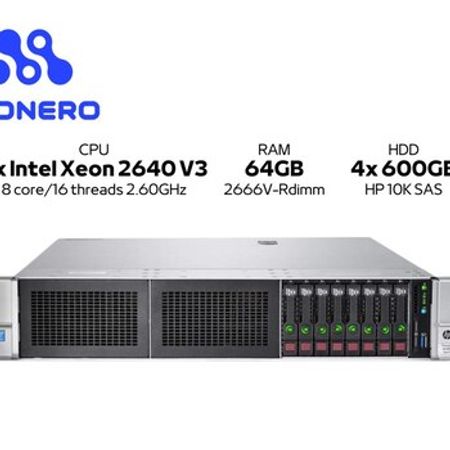 Server "HP Proliant DL380 Gen9 8SFF"