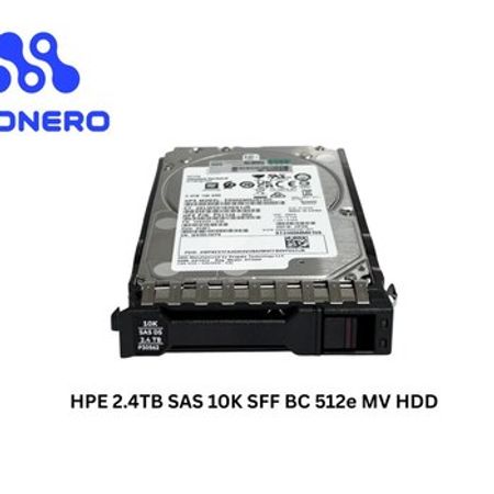 HPE 2.4TB SAS 10K SFF BC 512e MV HDD