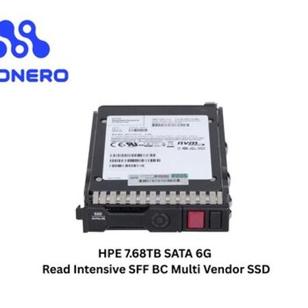 HPE 7.68TB SATA 6G Read Intensive SFF BC Multi Vendor SSD