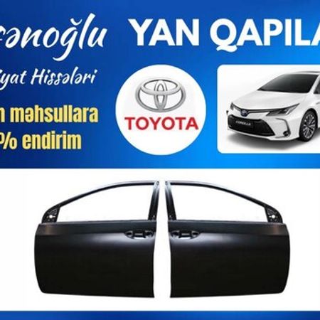 Toyota Corolla qapıları – Ehtiyat hissələri – ucuztap.az