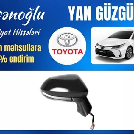 Toyota Corolla yan güzgüləri – Ehtiyat hissələri – ucuztap.az