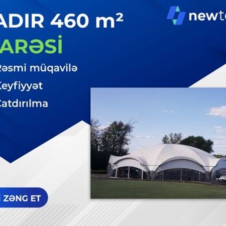 Çadır 460 kv/m icarəsi
