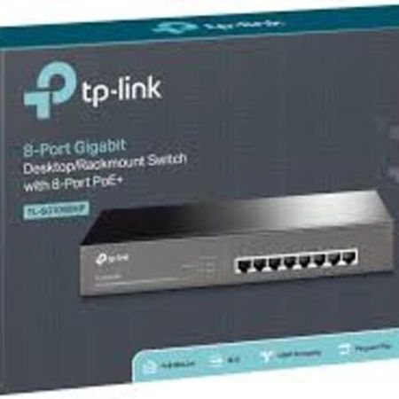 TP-Link TLESG1008MP 8Port PoE Switch – Şəbəkə avadanlıqları – ucuztap.az