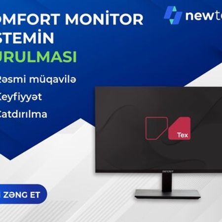 Comfort monitor sisteminin qurulması – Avadanlıqların quraşdırılması – ucuztap.az