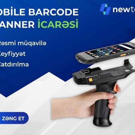 Mobile barcode scanner icarəsi
