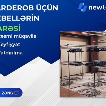 Qarderob mebellərinin icarəsi – Biznes üçün avadanlıq – ucuztap.az