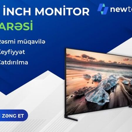 75 İNCH touch screen icarəsi