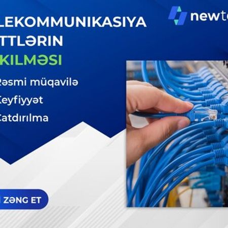 Telekommunikasiya xətlərin çəkilməsi