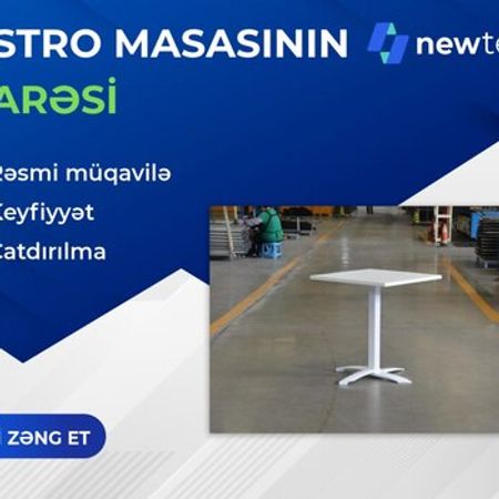 Bistro masanın icarəsi – Biznes üçün avadanlıq – ucuztap.az