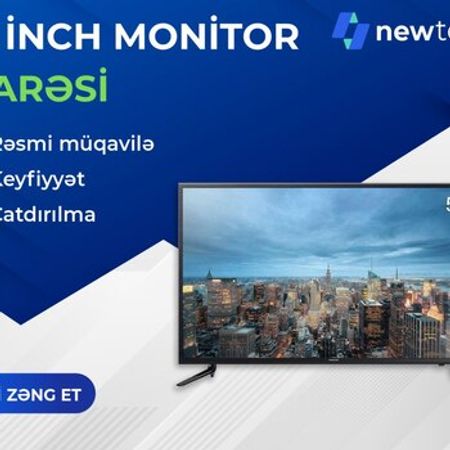 Monitor icarəsi 55 inç