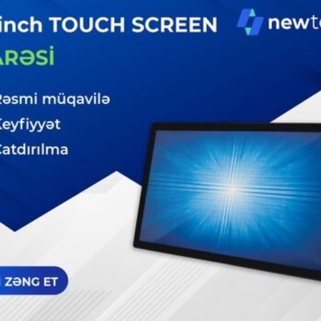 55 İNCH Touch Screen icarəsi – Biznes üçün avadanlıq – ucuztap.az
