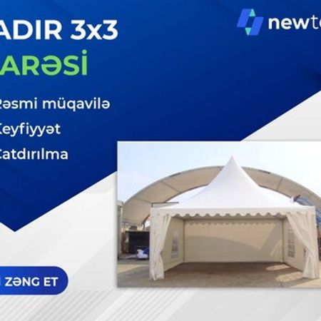 Çadır 3*3 icarəsi